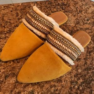 Anthropologie slip on shoes